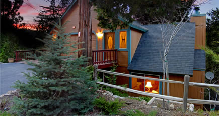 Stunning real estate in lake arrowhead, ca.